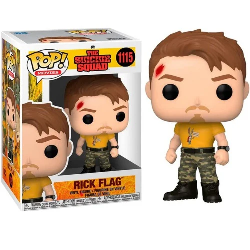Funko Pop - The Suicide Squad [1115] Rick Flag (3+) Preowned